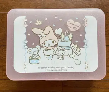 마이멜로디 연장통 플라스틱 케이스 레트로