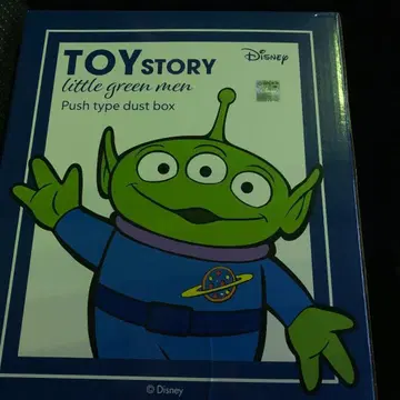 토이 스토리 그린맨 쓰레기통 더스트 박스