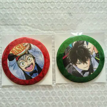 블랙 클로버 10th 글리터 캔뱃지 아스타 유노