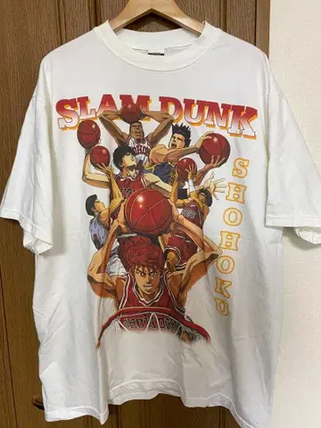 슬램덩크 T셔츠 XL 화이트