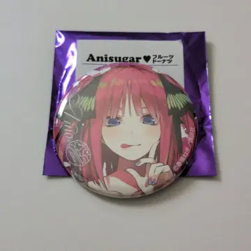 5등분의 신부 나카노 니노 캔뱃지 Anisugar