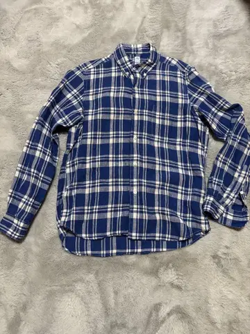 KATO 네이비 버튼 다운 셔츠 카토