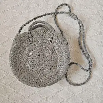 Aeta 아에타 서클 바스켓 S 가죽 그레이