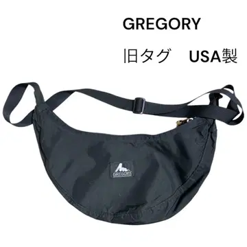 GREGORY 라핀 백 숄더 블랙