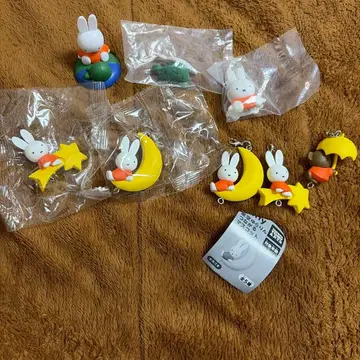 별하늘 산책 이어지는 마스코트 미피 가챠가챠 5개 세트 묶음 판매