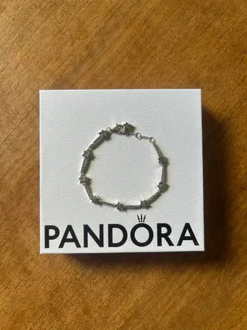 PANDORA 별 팔찌 16cm