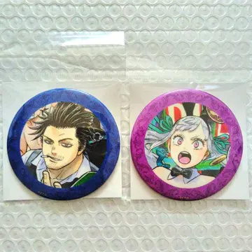 블랙 클로버 10th 글리터 캔뱃지 야미 노엘