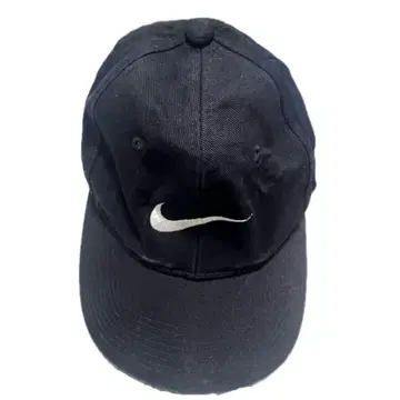 90s NIKE 나이키 캡 스우시 자수 블랙 모자 구제 의류