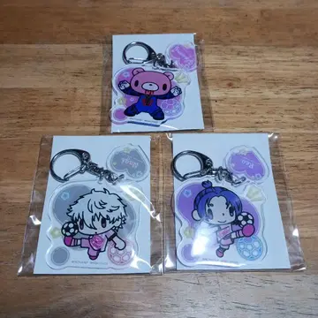나기 세이시로 미카게 레오 총 3종 블루 록 x 그루미 아크릴 키링