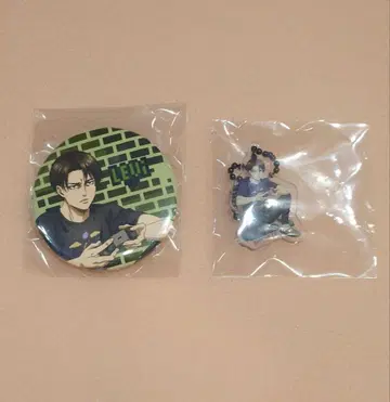 진격의 거인 AIR TWOKYO 아크릴 참 캔뱃지 리바이