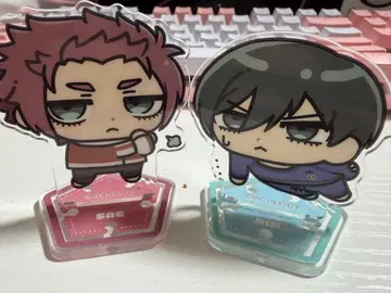 블루 록 이토시 린 이토시 사에 브레이크 타임 아크릴 스탠드 세트