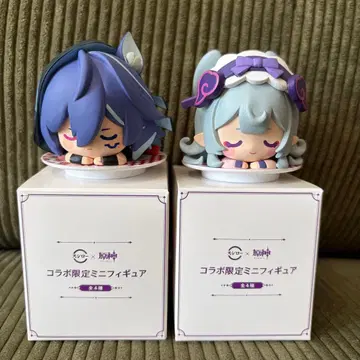 원신 스시로 콜라보 미니 피규어 몽견월서희 오로룬