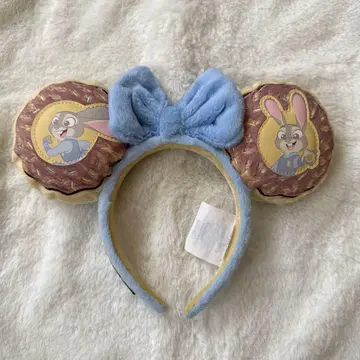 홍콩 디즈니 머리띠 주토피아 주디 도넛