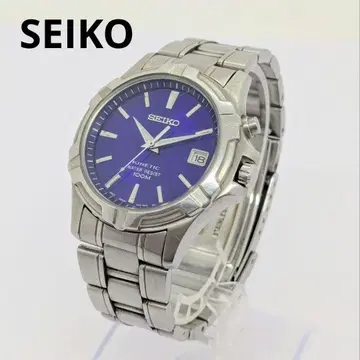 SEIKO 세이코 키네마틱 5M62-0A20 손목시계 블루 다이얼