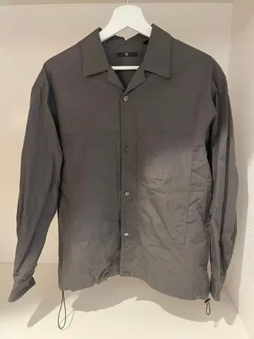 유니클로 +J 수피마 코튼 오버 사이즈 셔츠 블루종 (긴팔)