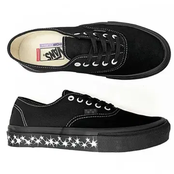 새상품 vans 오센틱 BLACK SPLATTER