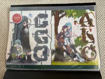 SAO 소드 아트 온라인 A3 클리어 포스터