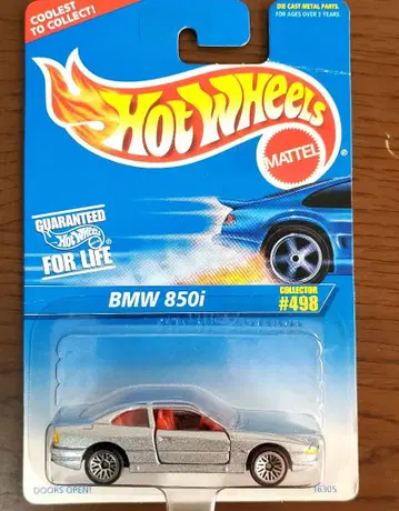 Hot Wheels BMW 850i 컬렉터 #498