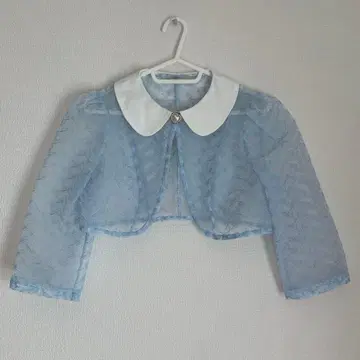 볼레로 레이스 비침 문화 샘플