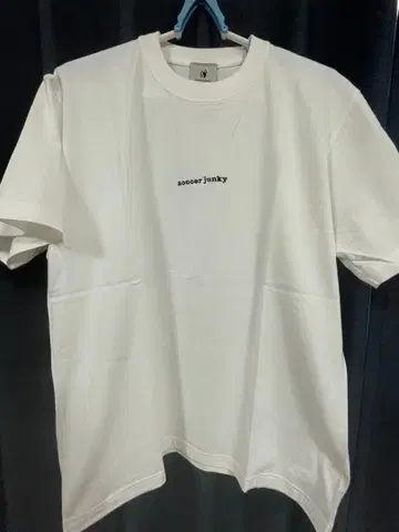 soccer junky 백프린트 T셔츠 L 화이트