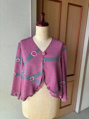 시선당 크레이프 원단 멋스러운 겉옷 새상품급