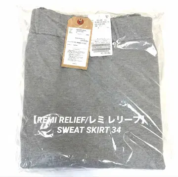 [ REMI RELIEF ] SWEAT SKIRT 34
