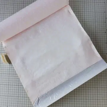 단일 장옷감 실크 미사용 라이트 핑크