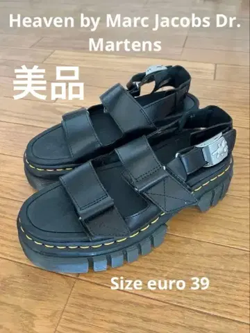 닥터마틴 리키 헤븐 바이 MJ-2 블랙 샌들