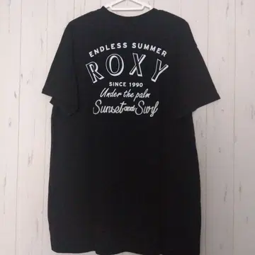 택 포함 새상품 ROXY 엔드리스 써머 T셔츠 블랙 M사이즈