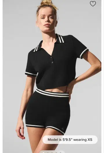 ALO Tennis Club Sweater Knit Polo