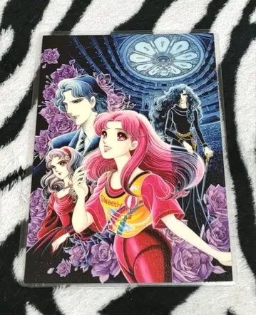 유리 가면 엽서 미우치 스즈에 라미네이티드 c