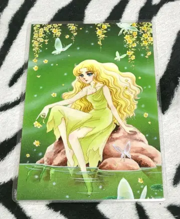 유리의 가면 엽서 미우치 스즈에 라미네이티드 완료 d