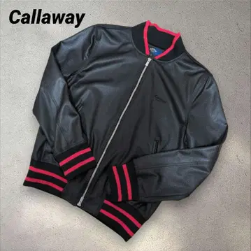 [ 새상품급 ] Callaway 캘러웨이 집업 블루종 블랙 M 사이즈