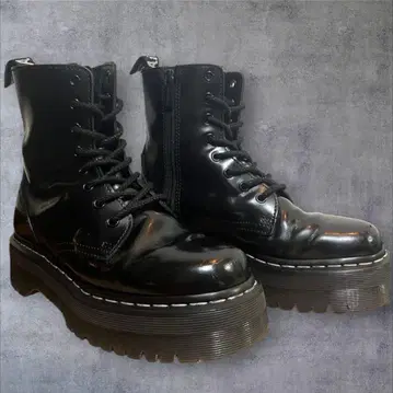 닥터마틴 JADON WS 화이트 스티치 통굽 부츠 UK6