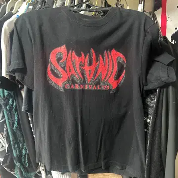 Satanic CARNIVAL 23 티셔츠 M 블랙