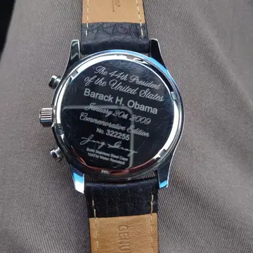 버락 오바마 기념 모델 손목시계
