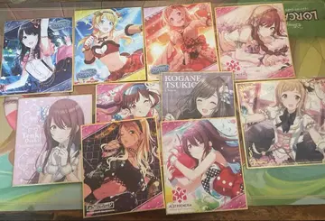 아이돌마스터 샤이니 컬러즈 색지 모음