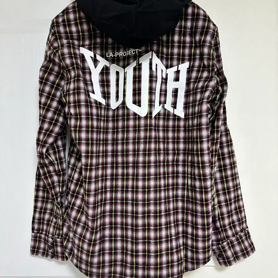 KAMIYA Hooded Check Shirt M | Bunjang Global