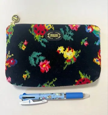 FEILER 페이러 하이디 블랙 파우치