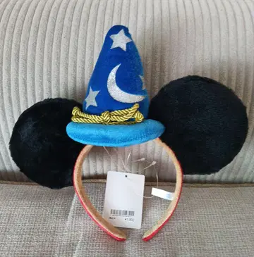 [ 택 포함 새상품 ] 디즈니랜드 머리띠 판타지아 마법사의 제자