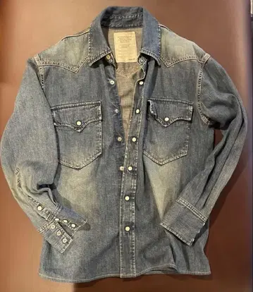 FOB FACTORY 데님 긴팔 셔츠