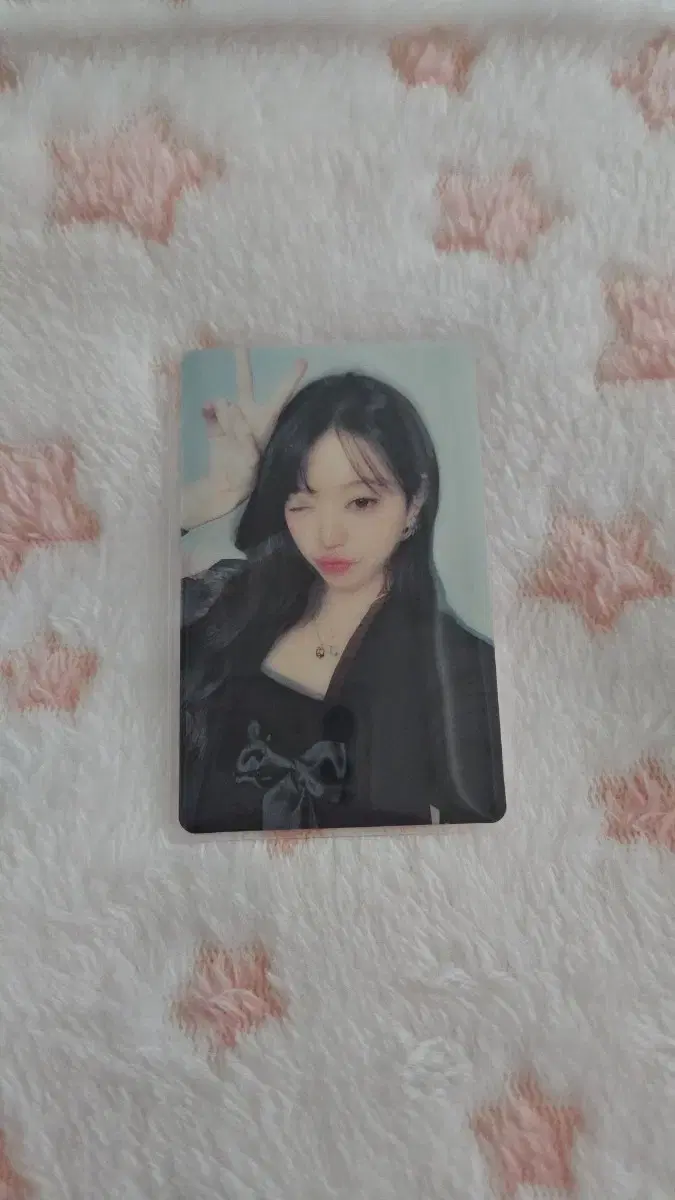 아이브 장원영 파파존스 포토카드
