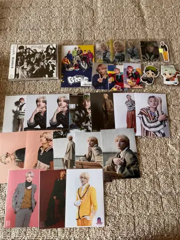 BUDDiiS FUMIYA 타카오 후미야 브로마이드 트레이딩 카드 스티커