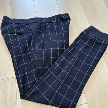 현행 우노피우노우과레토레 윈도우펜 패턴 스웨트 팬츠 L 상당