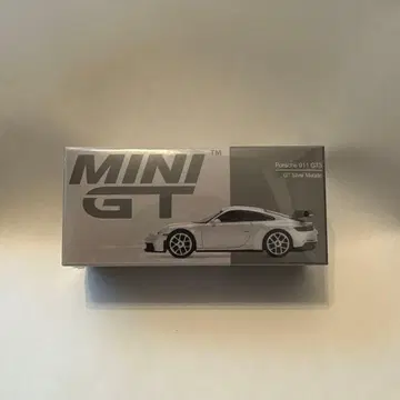 MINI GT 1/64 포르쉐 911 (992) GT3 GT 실버