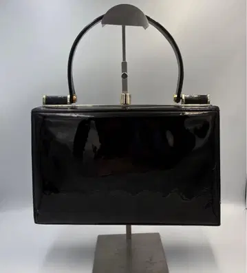 쇼와 레트로 60년 전 빈티지 에나멜 블랙