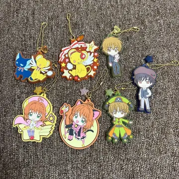 카드캡터 사쿠라 러버 키링 사쿠라 케로짱 샤오랑 토우야