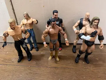 프로레슬링 피규어 6체 세트