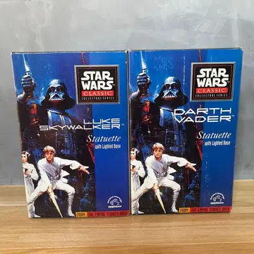 스타 워즈 루크 스카이워커 다스 베이더 스태츄에트