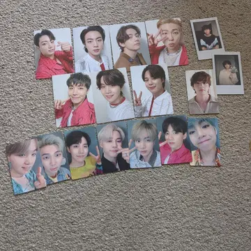 BTS MARCH BOX 9 Lights 데코 키트 트레이딩 카드